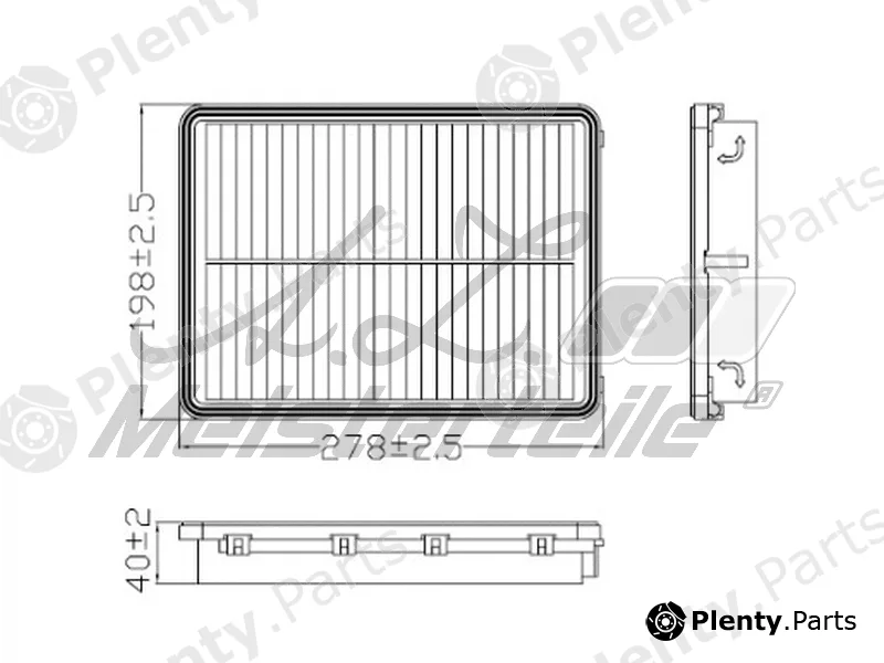 A.Z. Meisterteile AZMT-41-030-2001 — Air Filter