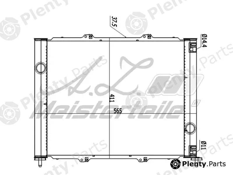 A.Z. Meisterteile AZMT-45-040-1006 — Cooling Module