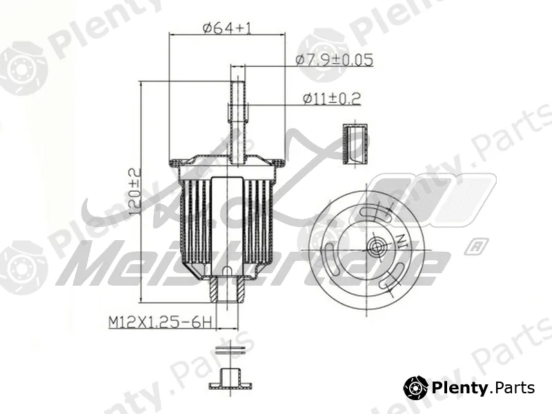 A.Z. Meisterteile AZMT-41-020-1453 — Fuel Filter