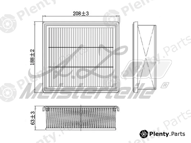 A.Z. Meisterteile AZMT-41-030-2002 — Air Filter