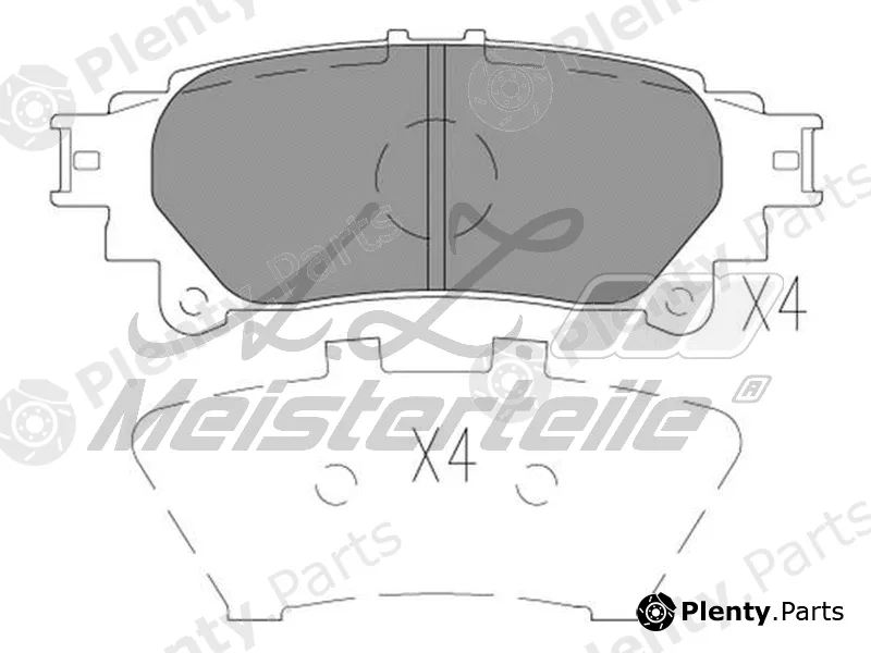 A.Z. Meisterteile AZMT-44-022-2108 — Brake Pad Set, disc brake