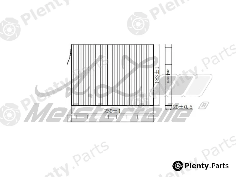 A.Z. Meisterteile AZMT-41-010-1773 — Filter, cabin air