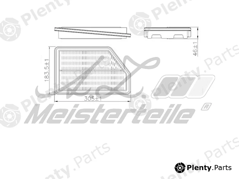 A.Z. Meisterteile AZMT-41-030-1952 — Air Filter