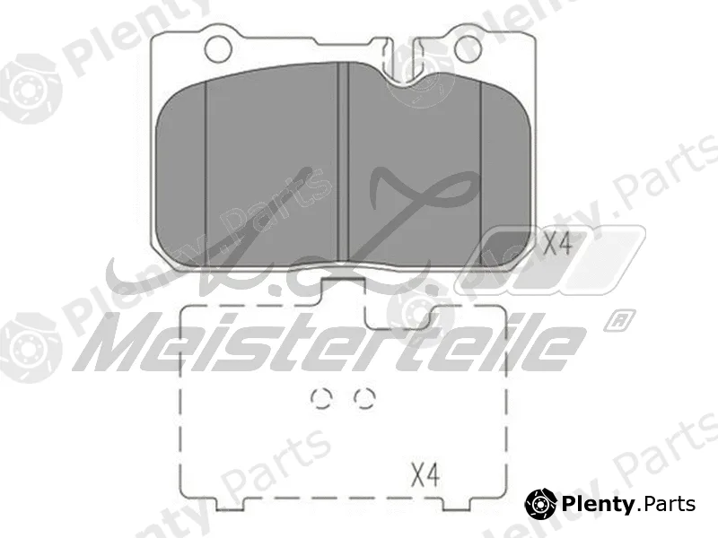 A.Z. Meisterteile AZMT-44-022-2280 — Brake Pad Set, disc brake