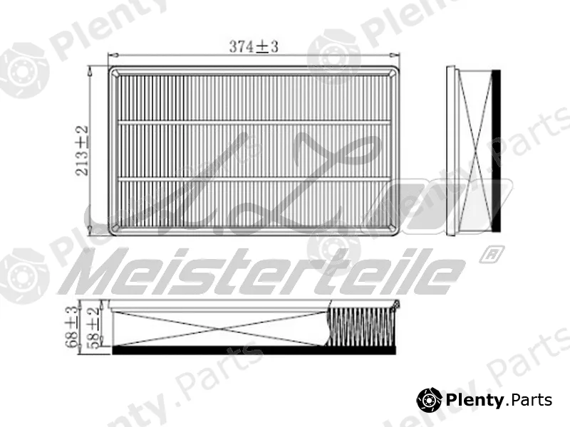 A.Z. Meisterteile AZMT-41-030-1990 — Air Filter