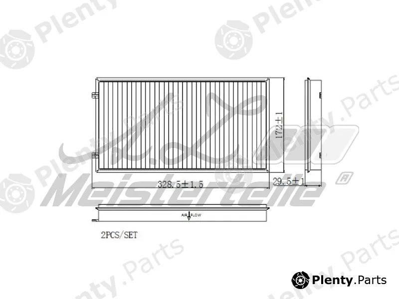 A.Z. Meisterteile AZMT-41-010-1725 — Filter, cabin air