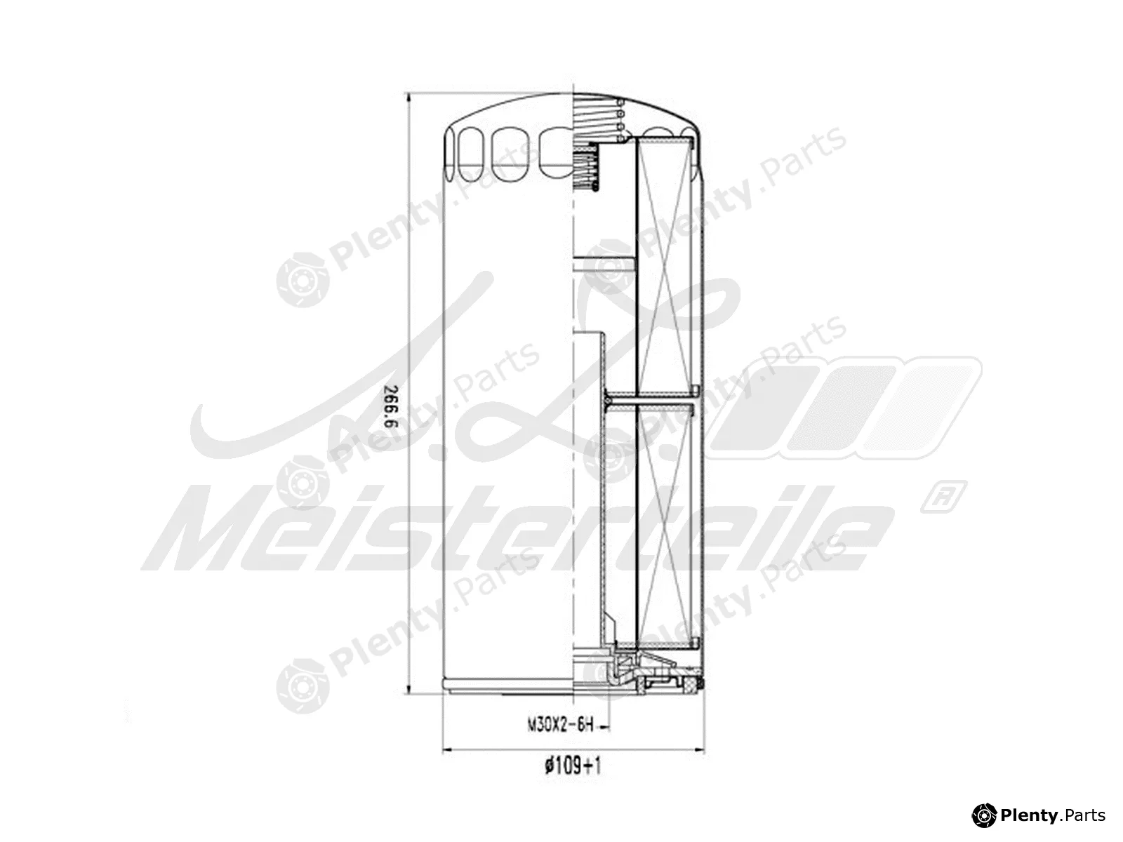 A.Z. Meisterteile AZMT-41-040-1314 — Oil Filter