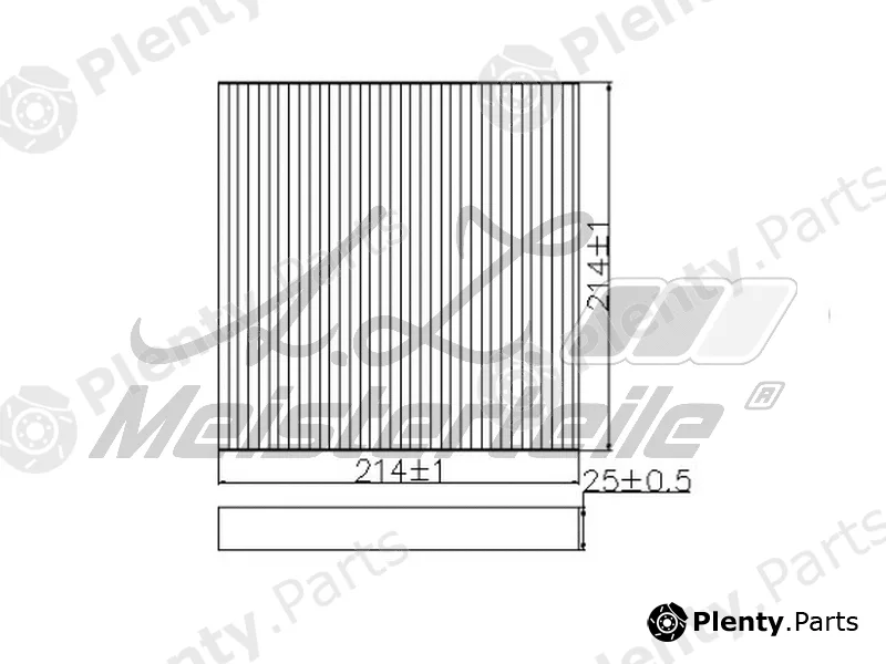 A.Z. Meisterteile AZMT-41-010-1698 — Filter, cabin air