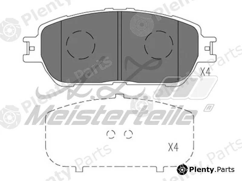 A.Z. Meisterteile AZMT-44-022-1867 — Brake Pad Set, disc brake