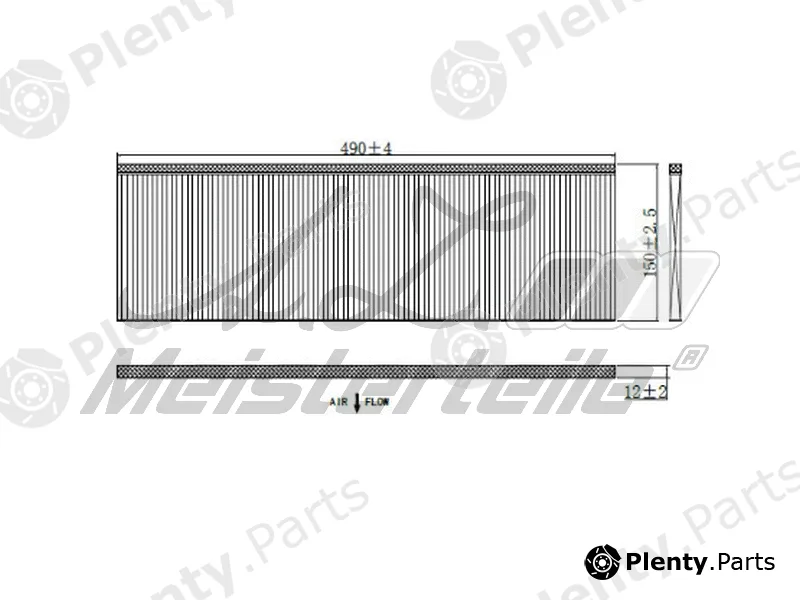 A.Z. Meisterteile AZMT-41-010-1506 — Filter, cabin air