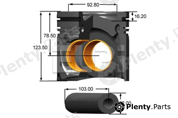 Elpi LP1813050STD — Piston