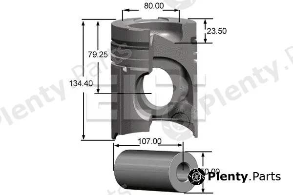 Elpi LP1812833STD — Piston