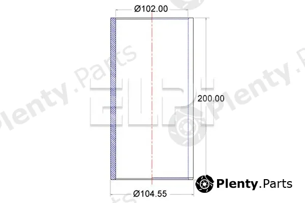 Elpi LP1804507 — Cylinder Sleeve