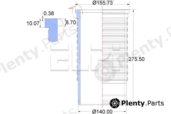 Elpi LP1803344 — Cylinder Sleeve
