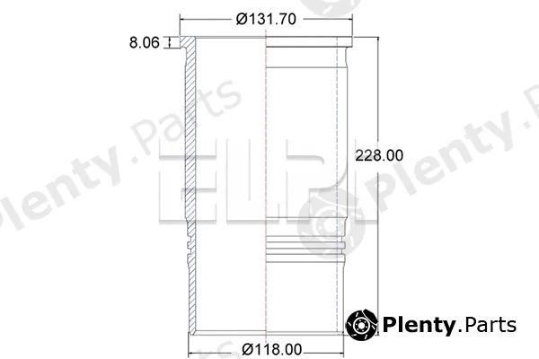 Elpi LP1803216 — Cylinder Sleeve