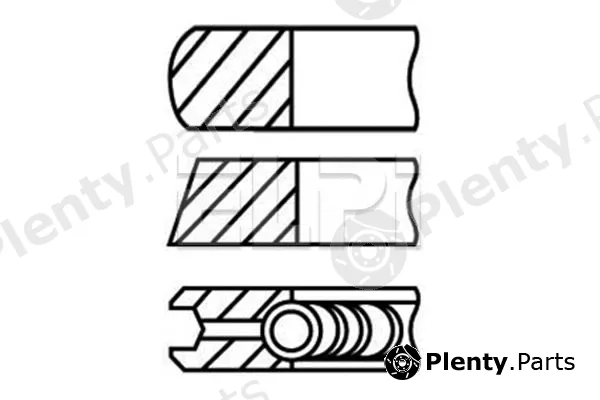 Elpi LP1823422STD — Piston Ring Kit