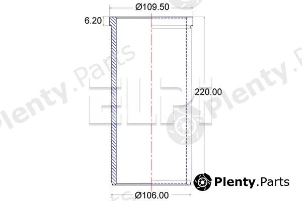 Elpi LP1803056 — Cylinder Sleeve