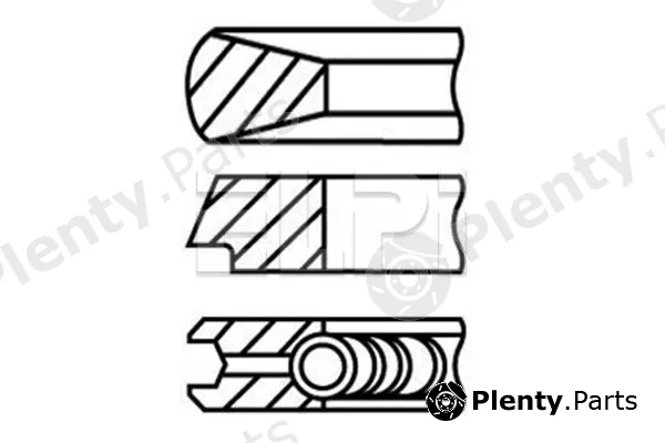 Elpi LP1822606STD — Piston Ring Kit