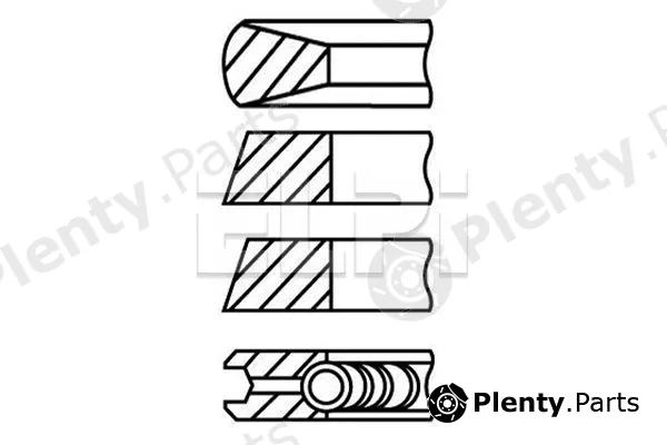 Elpi LP1822218STD — Piston Ring Kit