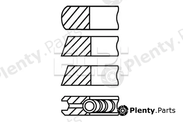 Elpi LP1823406STD — Piston Ring Kit