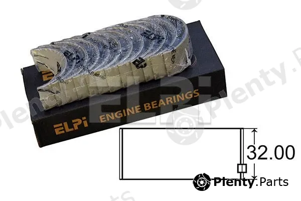 Elpi LP1213015STD — Connecting Rod Bearing Set