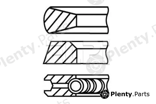 Elpi LP1824506STD — Piston Ring Kit