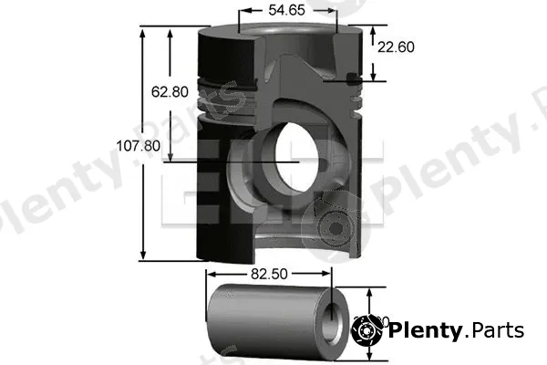 Elpi LP1813017STD — Piston