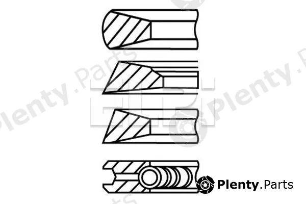Elpi LP1824539STD — Piston Ring Kit