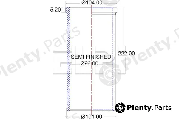 Elpi LP1803011 — Cylinder Sleeve