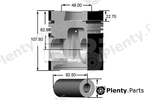 Elpi LP1813015STD — Piston