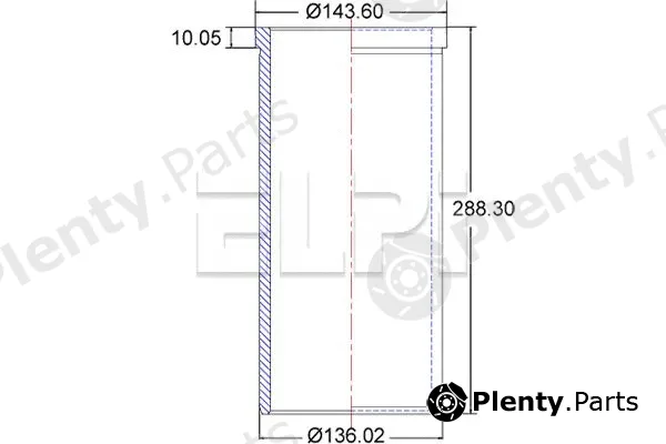Elpi LP1802230 — Cylinder Sleeve