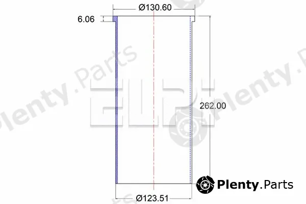 Elpi LP1802221 — Cylinder Sleeve