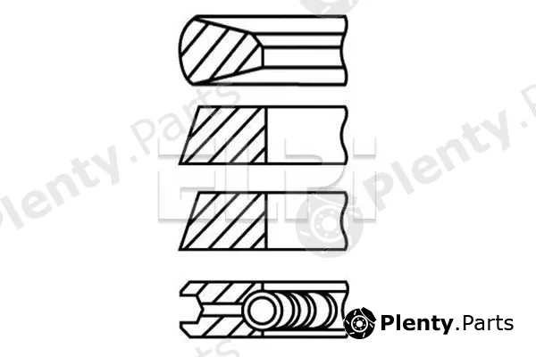 Elpi LP1823212STD — Piston Ring Kit