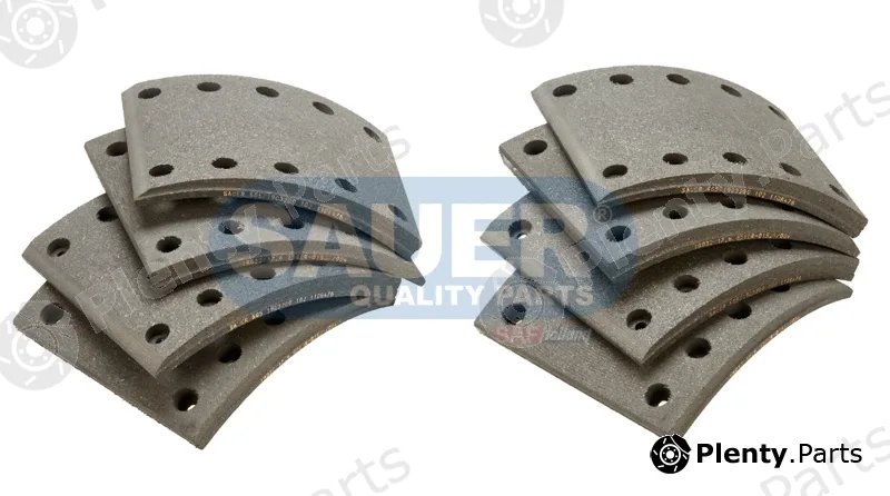 Sauer S0571903200 — Brake Lining Kit, drum brake SAUER QUALITY PARTS® is a brand of SAF-HOLLAND Group