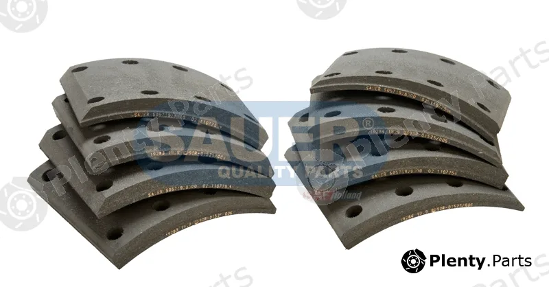 Sauer S0571928300 — Brake Lining Kit, drum brake SAUER QUALITY PARTS® is a brand of SAF-HOLLAND Group
