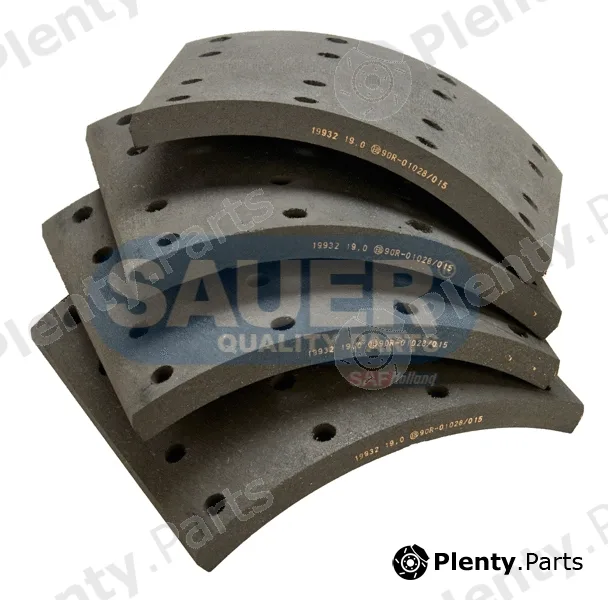 Sauer S0571993200 — Brake Lining Kit, drum brake SAUER QUALITY PARTS® is a brand of SAF-HOLLAND Group