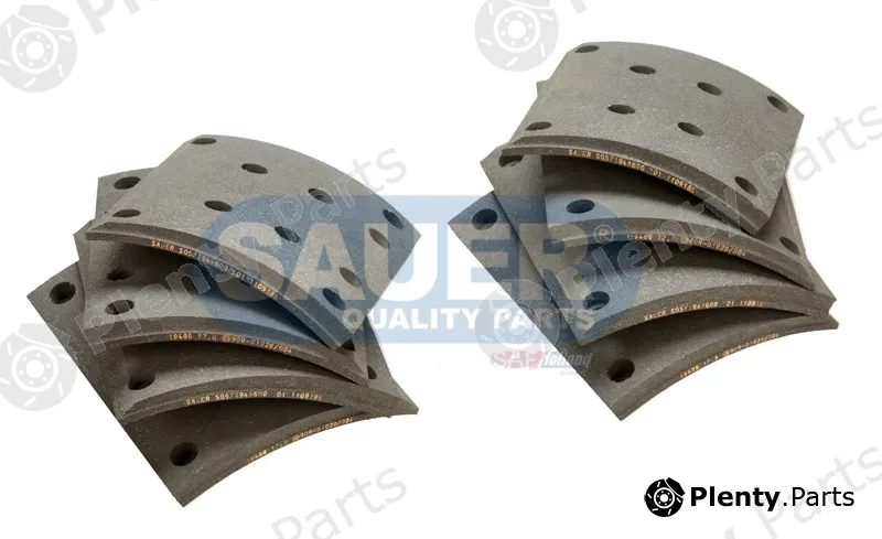 Sauer S0571949600 — Brake Lining Kit, drum brake SAUER QUALITY PARTS® is a brand of SAF-HOLLAND Group