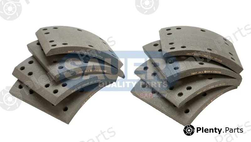 Sauer S0571903600 — Brake Lining Kit, drum brake SAUER QUALITY PARTS® is a brand of SAF-HOLLAND Group