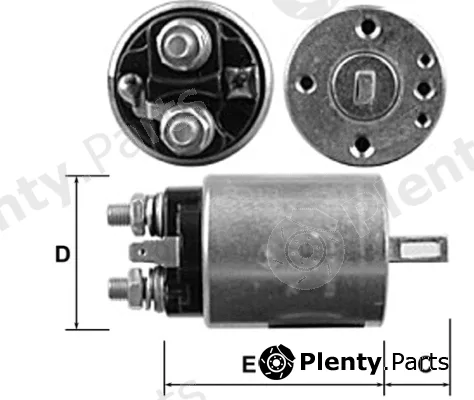 GM E8010 — Solenoid Switch, starter