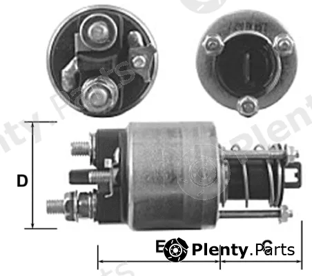 GM E9005 — Solenoid Switch, starter