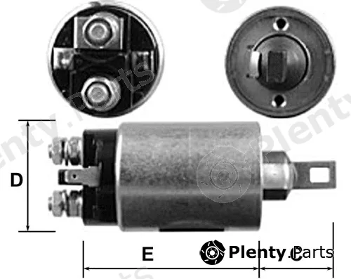 GM E8047 — Solenoid Switch, starter