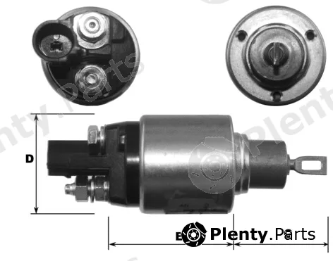 GM E9040 — Solenoid Switch, starter
