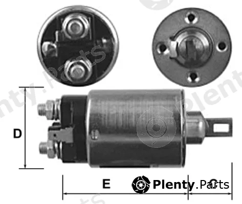 GM E8057 — Solenoid Switch, starter