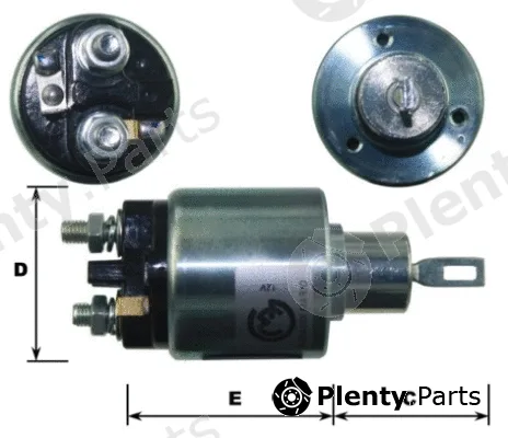 GM E9038 — Solenoid Switch, starter