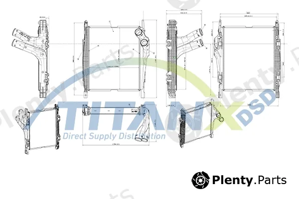 TitanX IX119004 — Charge Air Cooler