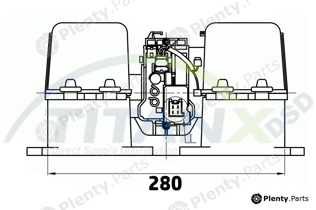 TitanX BL139001 — Interior Blower
