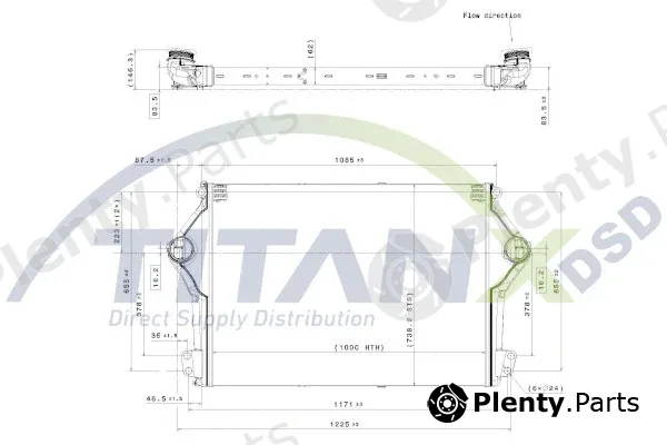 TitanX IX149003 — Charge Air Cooler