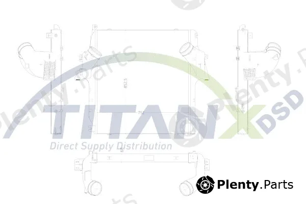 TitanX IX119001 — Charge Air Cooler