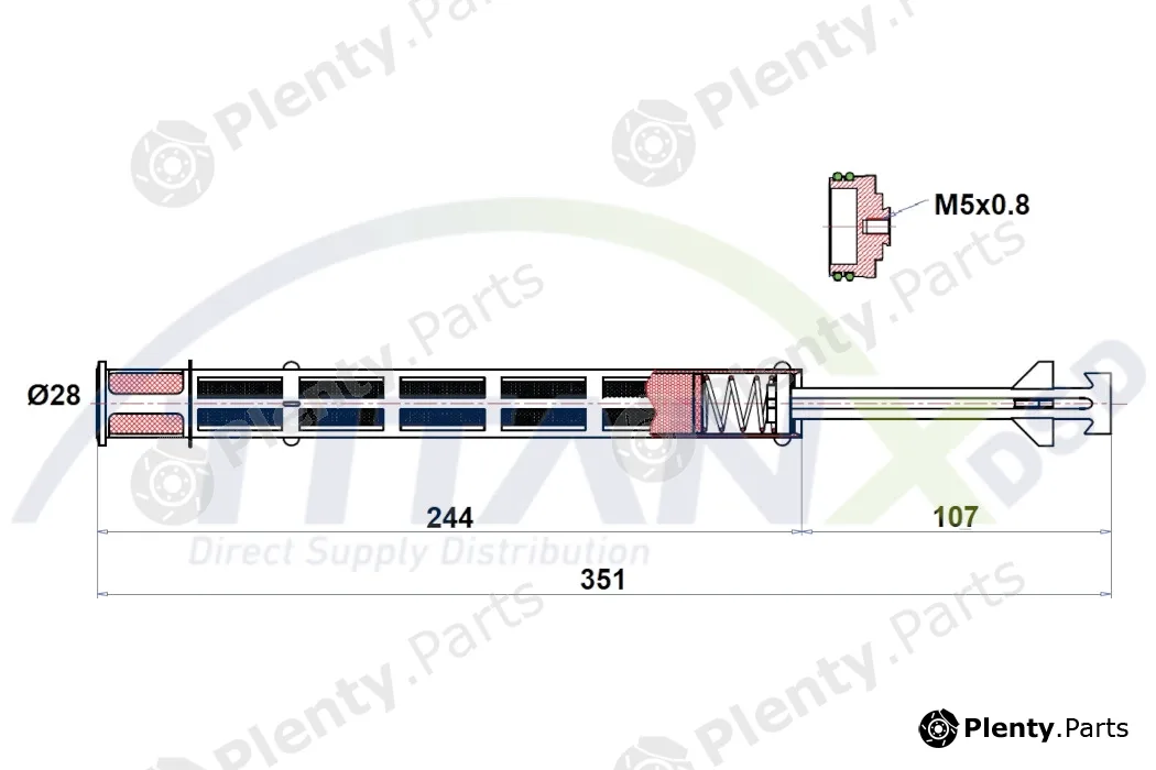 TitanX DR319004 — Dryer, air conditioning