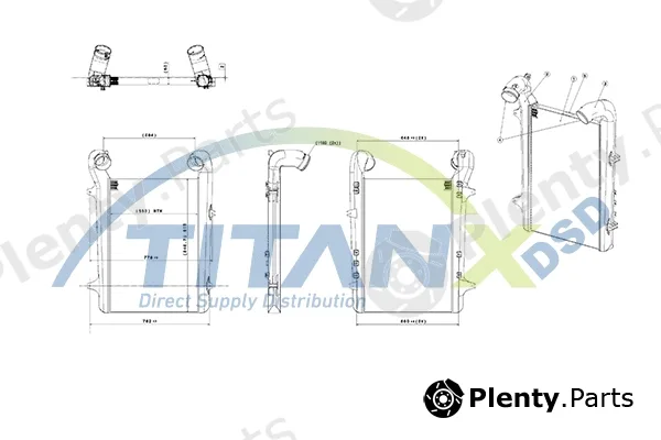 TitanX IX179001 — Charge Air Cooler